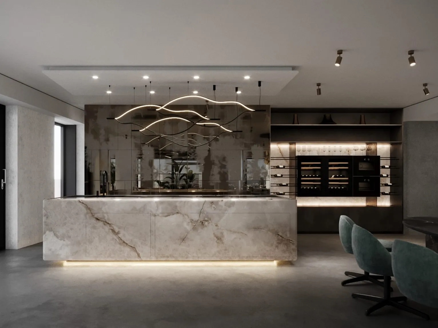Sculptural, purist and urban project image