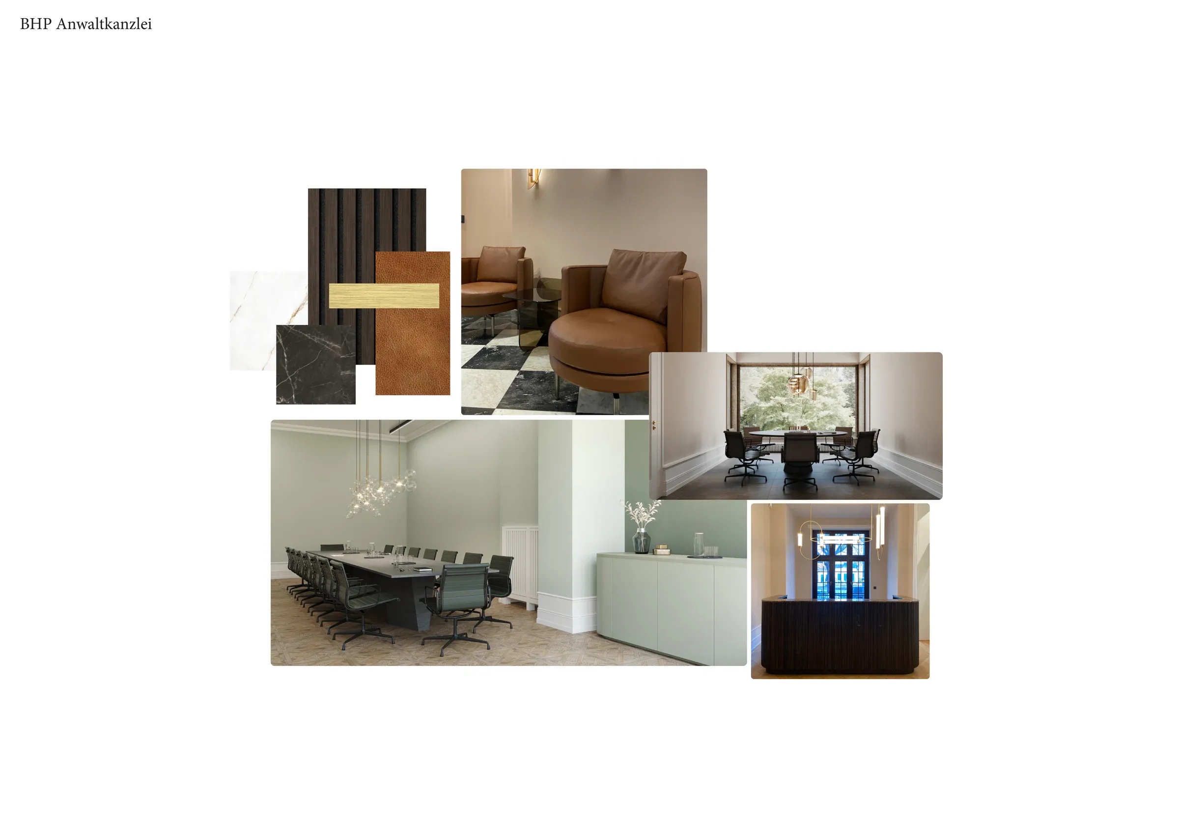 BHP Law Firm project collage