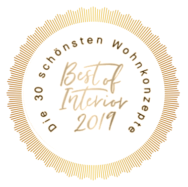 Best of Interior 2019 Badge: Die 30 schönsten Wohnkonzepte